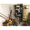 Image 1 : CLEANING SUPPLIES, SHOP VACUUM, METAL SHELVES, HARDWARE & MORE