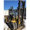Image 1 : HYSTER 2 STAGE 15,000 LB CAPACITY DIESEL FORKLIFT WITH SIDE SHIFT, 3980 HOURS, FORK RACK OFF, NEED