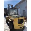 Image 3 : HYSTER 2 STAGE 15,000 LB CAPACITY DIESEL FORKLIFT WITH SIDE SHIFT, 3980 HOURS, FORK RACK OFF, NEED