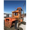Image 2 : HYSTER 2 STAGE 25,000 LB CAPACITY DUAL TANK PROPANE FORKLIFT WITH FORK WIDTH ADJUSTER & SIDE SHIFT