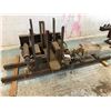 Image 1 : HEAVY DUTY HYDRAULIC ADJUSTABLE ROLLER CONVEYOR - APPROX 8 X 4FT