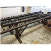 Image 1 : PAIR OF STOCK ROLLER CONVEYORS - APPROX. 12 FT