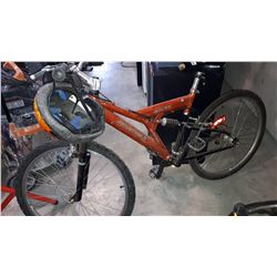 ORANGE ROCKY MOUNTAIN BIKE