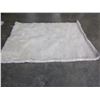Image 1 : 5FT WHITE SHAG AREA RUG