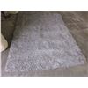 Image 1 : 5FT GRAY SHAG AREA RUG