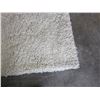 Image 2 : 5FT WHITE SHAG AREA RUG
