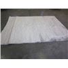 Image 1 : 7FT WHITE SHAG AREA RUG
