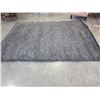 Image 1 : 7FT DARK GRAY SHAG AREA RUG