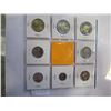 Image 2 : 2017 CANADIAN COIN SET WITH RARE 50C AND GLOW IN THE DARK TOONIE, 8 COIN SET
