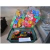 Image 1 : 2 BAGS OF MEGA BLOCKS W. CORGI AND OTHER DIE CAST VEHICLES