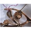 Image 2 : VINTAGE STERLING WISHBONE BROACH BY LORO