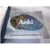 Image 2 : ARIKI NEW ZEALAND PAUA 22CT GOLD PLATED NECKLACE
