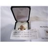 Image 2 : LADIES 10K YELLOW GOLD RING CONTAINING 5 RUBIES W/ APPRAISAL ESTIMATED $1700