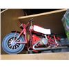 Image 1 : METAL MOTORCYCLE W/ SIDE CAR