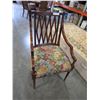Image 2 : WOOD FRAMED SIDE CHAIR
