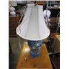 Image 1 : BLUE WHITE TABLE LAMPS