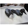 Image 1 : WOOD LOON AND CERAMIC LOON