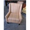 Image 1 : STRIPED STYLUS ACCENT CHAIR