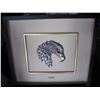 Image 2 : 2 PRINTS AND EAGLE SCULPTURE