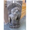 Image 1 : DOUBLE SIDED WOOD CARVING MEDUSA BY VLADIMIR VOYCHISIN, WIZARD WOODCARVING