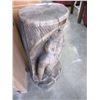 Image 2 : DOUBLE SIDED WOOD CARVING MEDUSA BY VLADIMIR VOYCHISIN, WIZARD WOODCARVING