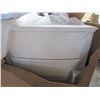 Image 1 : NEW ASHLEY WHITE CARVED 5 DRAWER CHEST, MINOR FREIGHT DAMAGE RETAIL $799