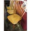 Image 2 : 3 WOOD CHAIRS