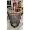 Image 2 : ANTIQUE LEATHER BOUND FISHING NET