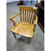 Image 1 : OAK CAPTAINS CHAIR