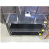 Image 2 : NEW MODERN GREY WITH GLASS 3 SHELF TV MOUNT SYSTEM, RETAIL $499
