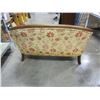 Image 2 : WOOD FRAMED UPHOLSTED LOVE SEAT
