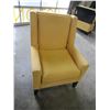 Image 1 : YELLOW STYLUS ACCENT CHAIR