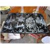 Image 1 : SET OF 4 EASTERN LAQUOR MOTHER OF PEARL WALL HANGINGS
