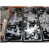Image 3 : SET OF 4 EASTERN LAQUOR MOTHER OF PEARL WALL HANGINGS