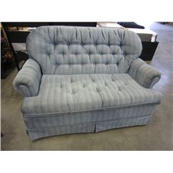 BLUE LOVE SEAT