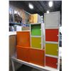 Image 1 : LOT OF METAL CUBE CUPBOARDS