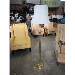 BRASS FLOOR LAMP