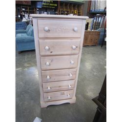 PINE 6 DRAWER CHEST OF DRAWERS