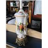 Image 2 : 2 TABLE LAMPS CERMIC AND BRASS