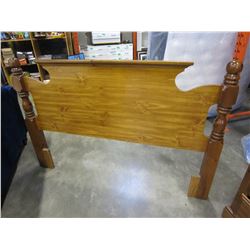 QUEENSIZE WOOD HEADBOARD
