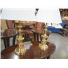 Image 2 : PAIR OF BRASS TABLE LAMPS