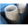 Image 2 : 2 GOLD SCROLLED LAMP SHADES