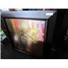Image 1 : LARGE ABSTRACT PAINTING ON CANVAS AND LARGE PRINT