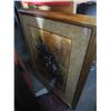 Image 3 : LARGE ABSTRACT PAINTING ON CANVAS AND LARGE PRINT