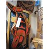 Image 2 : 3 FIRST NATIONS CARVINGS ALL OF WHALES, ALL SIGNED