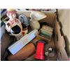 Image 2 : NEW STONEWARE PACKAGE W/ MUG, PLATES, PEWTER VASE, ETC