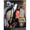 Image 2 : 2 BOXES DRINK MIXER, COLLECTIBLES, VASES, AND LIDDED POT