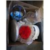 Image 3 : 2 BOXES DRINK MIXER, COLLECTIBLES, VASES, AND LIDDED POT