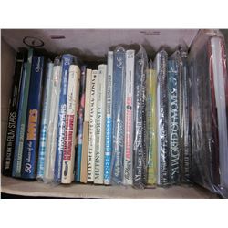 BOX OF MOVIE COFFEE TABLE BOOKS