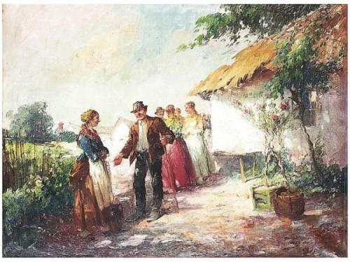 Acs Agoston Budapest 1889 Budapest 1947 Conversation